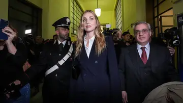 Chiara Ferragni llegando al juzgado Chiara Ferragni llegando al juzgado