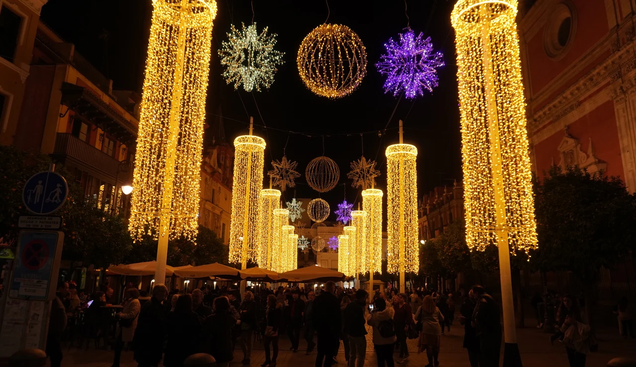 Luces de Navidad en Sevilla