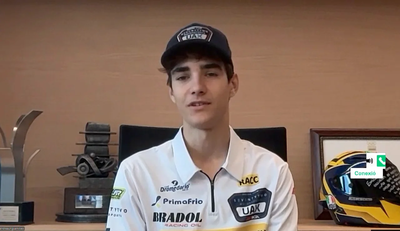 Brian Uriarte, campeón del mundo junior de MotoGP