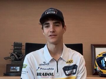 Brian Uriarte, campeón del mundo junior de MotoGP