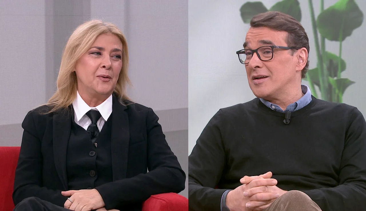 Amparo Larrañaga y Luis Merlo