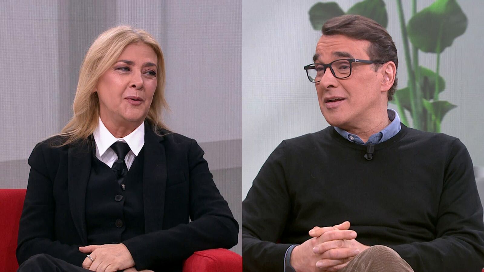Amparo Larrañaga y Luis Merlo, la auto- entrevista de dos hermanos que compiten: 