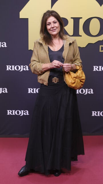 Nuria González posando para la prensa