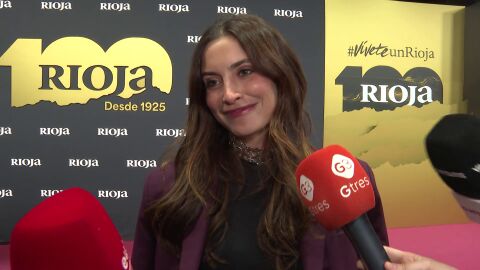 Paula Moya en un evento