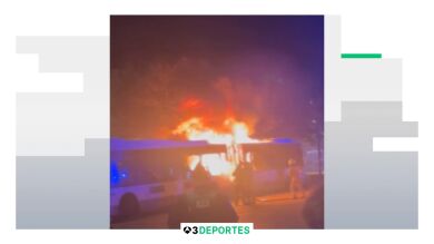Pánico en Brujas: un aficionado del Barcelona incendia un autobús al encender una bengala dentro del vehículo