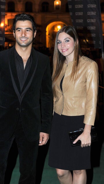 Leire Martínez y Antonio Velázquez cuando eran pareja