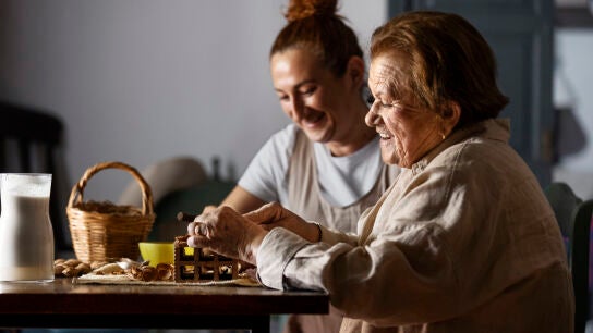 Mujeres trabajando juntos