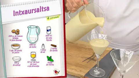 Ingredientes Intxaursaltsa Ingredientes Intxaursaltsa