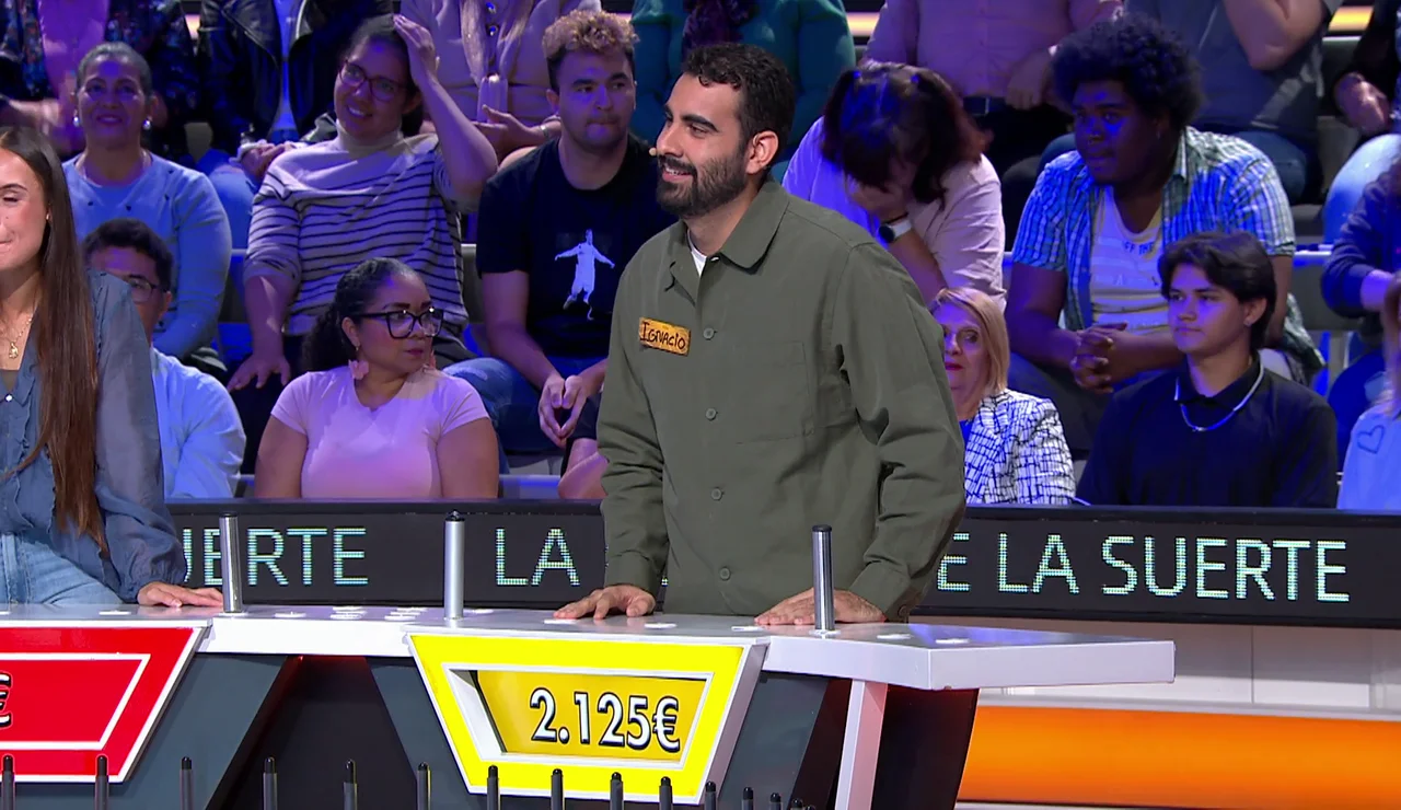 ¡Una de las mejores jugadas de la historia de La ruleta de la suerte! Ignacio resuelve por 2.125 eurazos