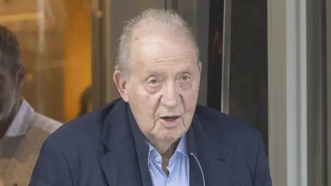 El rey Juan Carlos, en España El rey Juan Carlos, en España