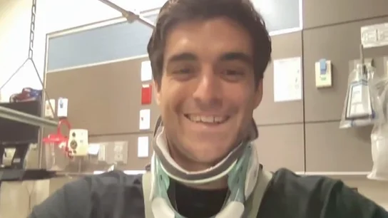 El rider Adolf Silva habla con Antena 3 Deportes El rider Adolf Silva habla con Antena 3 Deportes