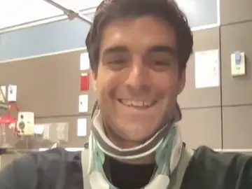 El rider Adolf Silva habla con Antena 3 Deportes El rider Adolf Silva habla con Antena 3 Deportes
