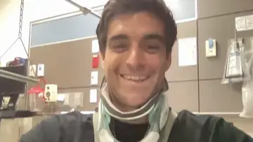 El rider Adolf Silva habla con Antena 3 Deportes El rider Adolf Silva habla con Antena 3 Deportes