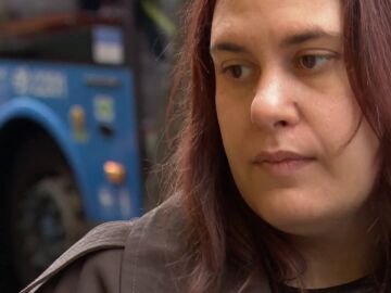 Trabajadora acude al Banco de Alimentos