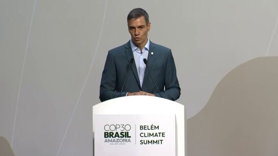 Pedro S&aacute;nchez en el COP30
