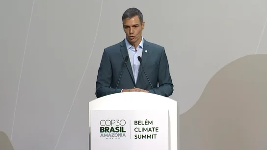 Pedro Sánchez en el COP30 Pedro Sánchez en el COP30