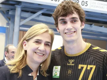 La infanta Cristina y su hijo, Pablo Urdangarin La infanta Cristina y su hijo, Pablo Urdangarin