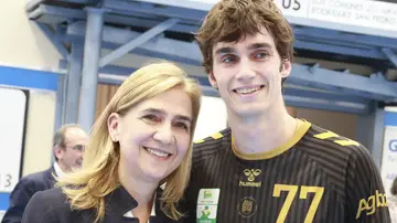 La infanta Cristina y su hijo, Pablo Urdangarin La infanta Cristina y su hijo, Pablo Urdangarin