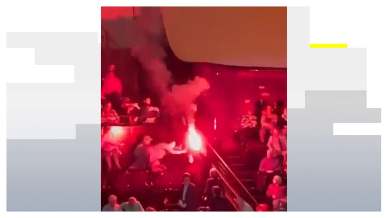 Video: Gritos, enfrentamientos y bengalas en la actuación de la Filarmónica de Israel en París