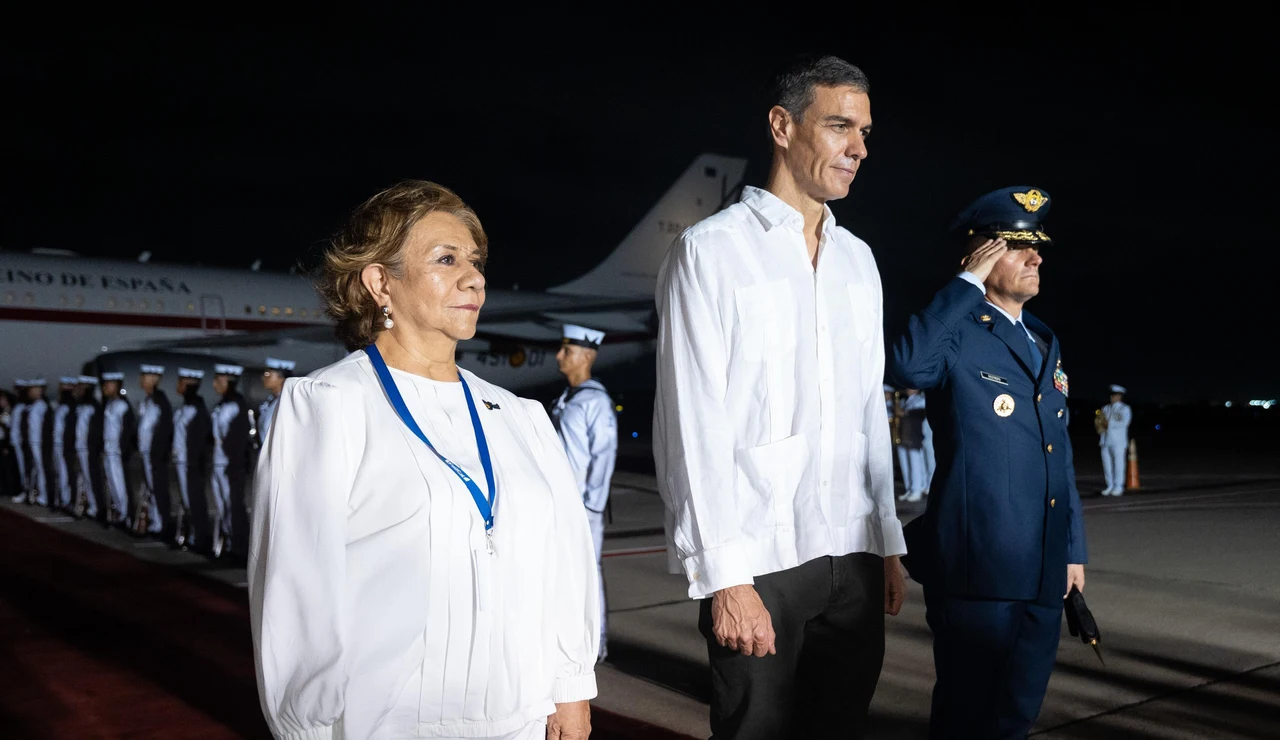 Imagen de Pedro Sánchez en Colombia