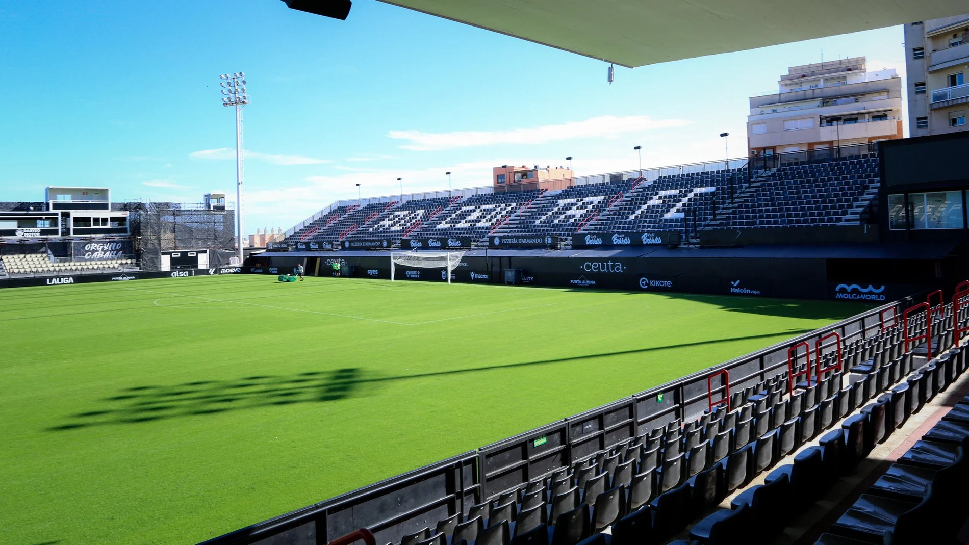 Imagen del estadio Alfonso Murube Imagen del estadio Alfonso Murube