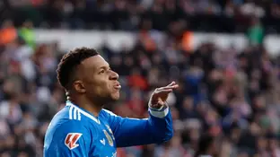 Mbappé en Vallecas Mbappé en Vallecas