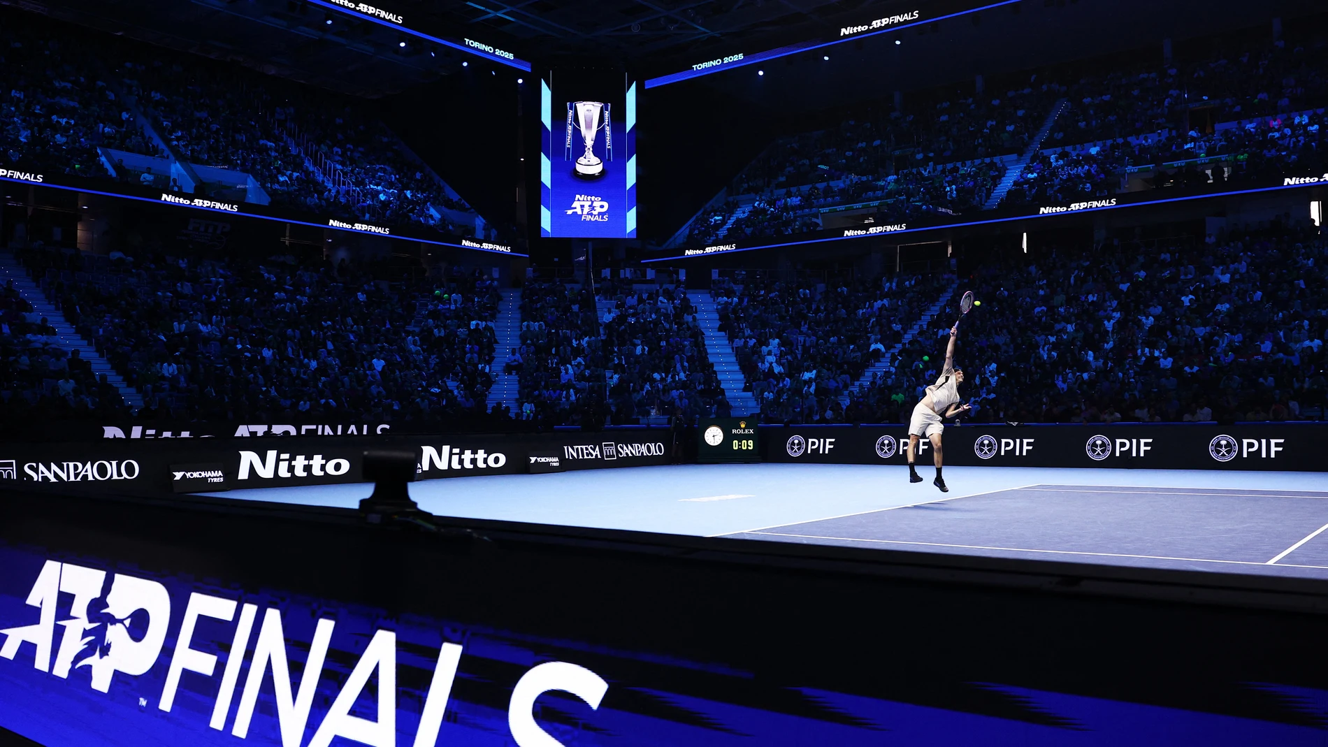 El Inalpi Arena acogiendo el Fritz-Musetti de las ATP Finals El Inalpi Arena acogiendo el Fritz-Musetti de las ATP Finals