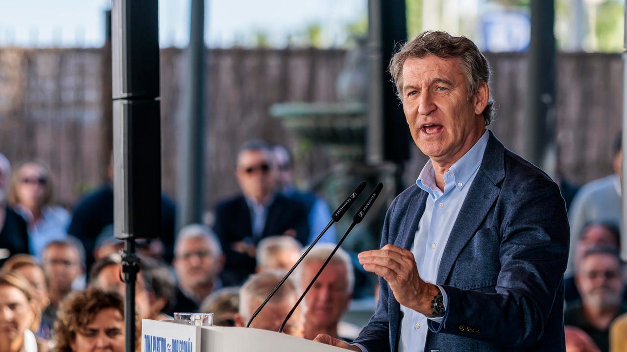 Feijóo acusa a Sánchez de "interferir" en el TS trasproclamar la inocencia del fiscal general