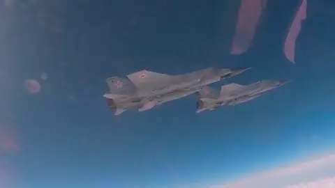 Avión MiG-31 ruso Avión MiG-31 ruso