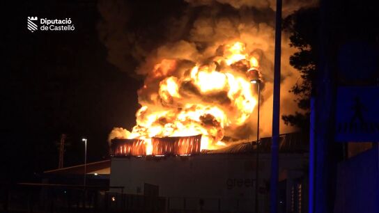 Incendio en Castell&oacute;n