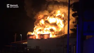 Incendio en Castellón Incendio en Castellón