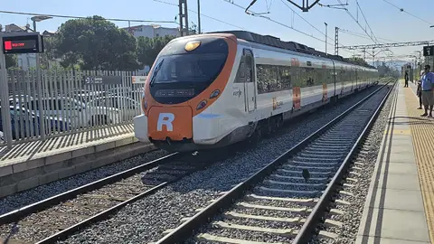 Un comboi de Rodalies Un comboi de Rodalies