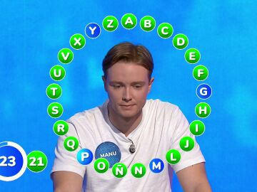 La jugada final de Manu que decide El Rosco con un bote de 2.368.000 euros en juego