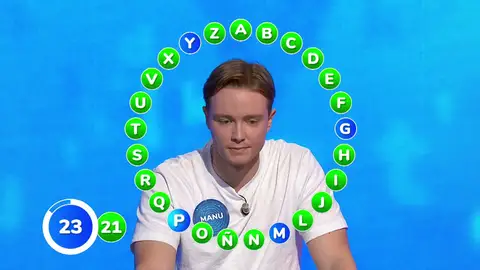 La jugada final de Manu que decide El Rosco con un bote de 2.368.000 euros en juego La jugada final de Manu que decide El Rosco con un bote de 2.368.000 euros en juego