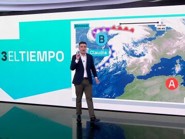 César Gonzalo, borrasca Claudia