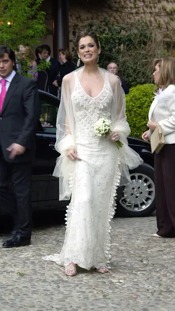 Mar Saura en su boda Mar Saura en su boda