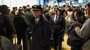 Demoras en el aeropuerto de Chicago por el cierre parcial del gobierno estadounidense Demoras en el aeropuerto de Chicago por el cierre parcial del gobierno estadounidense