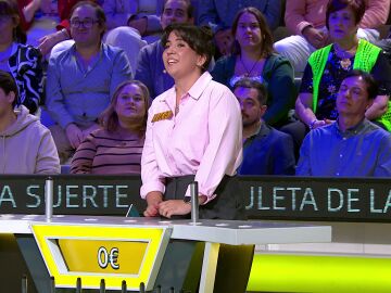 Luc&iacute;a resuelve por 0 euros tras una mala racha en La ruleta de la suerte