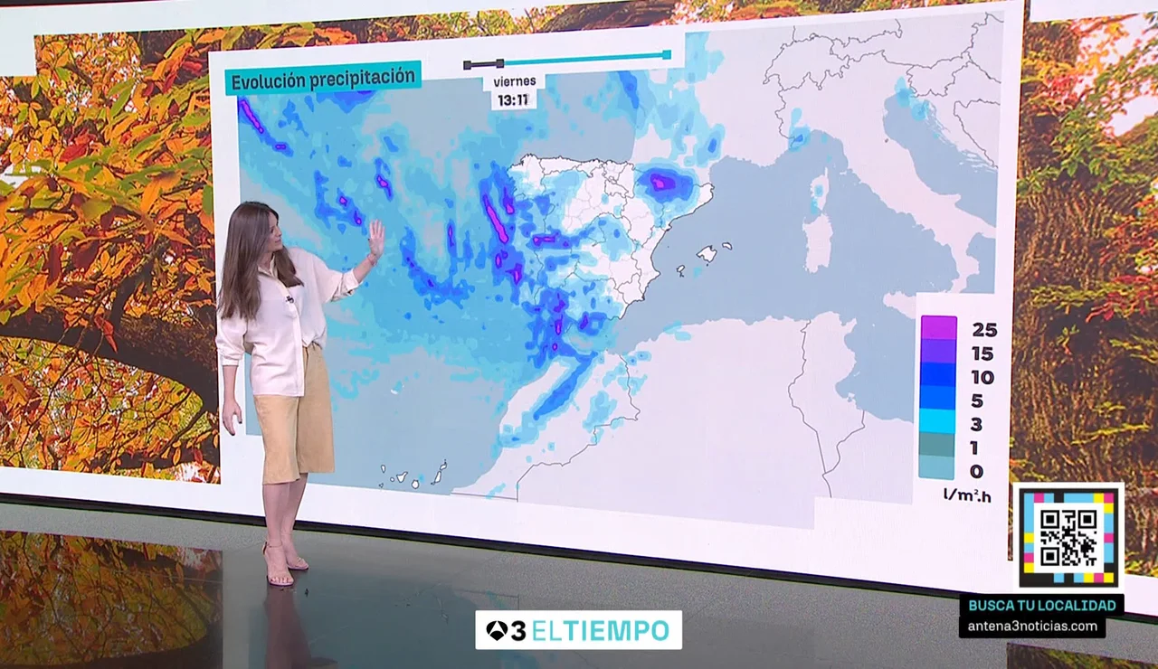 La previsión del tiempo de Mercedes Martín