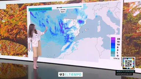 La previsión del tiempo de Mercedes Martín La previsión del tiempo de Mercedes Martín