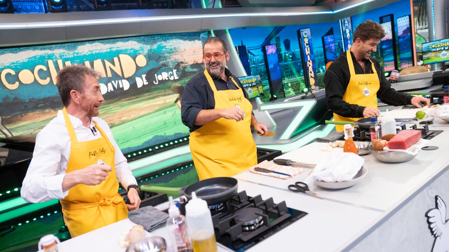 El homenaje gastron&oacute;mico de David de Jorge a Pablo Albor&aacute;n: "Est&aacute; muy rico"