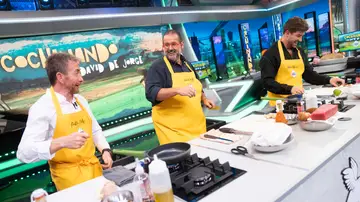 El homenaje gastronómico de David de Jorge a Pablo Alborán: "Está muy rico" El homenaje gastronómico de David de Jorge a Pablo Alborán: "Está muy rico"