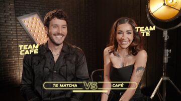 María Becerra y Sebastián Yatra en La Voz María Becerra y Sebastián Yatra en La Voz