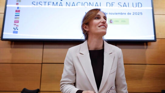 La ministra de Sanidad, M&oacute;nica Garc&iacute;a