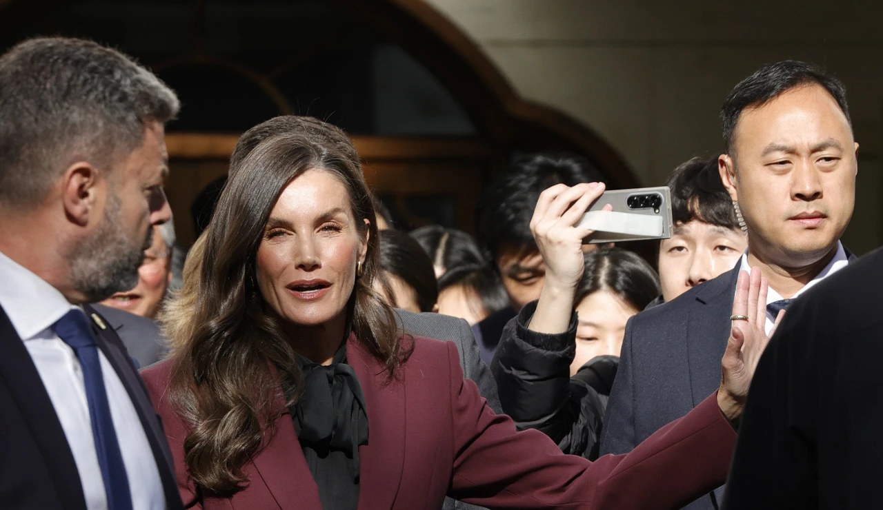 La reina Letizia, en China