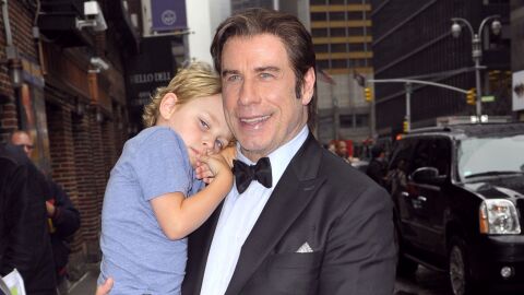 John Travolta con su hijo Ben