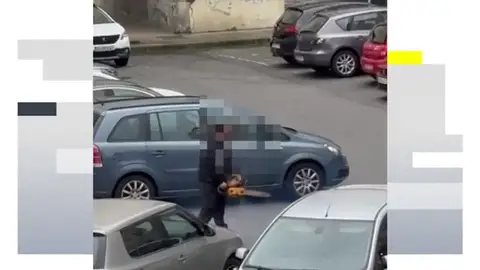 Un enfrentamiento entre dos hombres del barrio ferrolano de Caranza Un enfrentamiento entre dos hombres del barrio ferrolano de Caranza