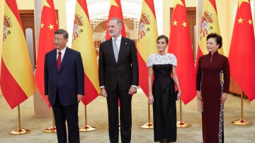 Visita de los Reyes a China