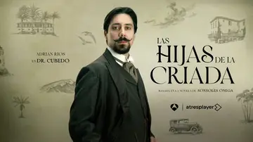 Adrián Ríos nos explica cómo es el doctor Cubedo en Las hijas de la criada: “Se establece una relación muy bonita con doña Inés” Adrián Ríos nos explica cómo es el doctor Cubedo en Las hijas de la criada: “Se establece una relación muy bonita con doña Inés”