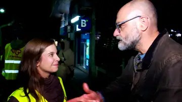 Raúl García en Espejo Público. Raúl García en Espejo Público.